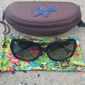 Maui Jim Melika polarized oversized sunglasses